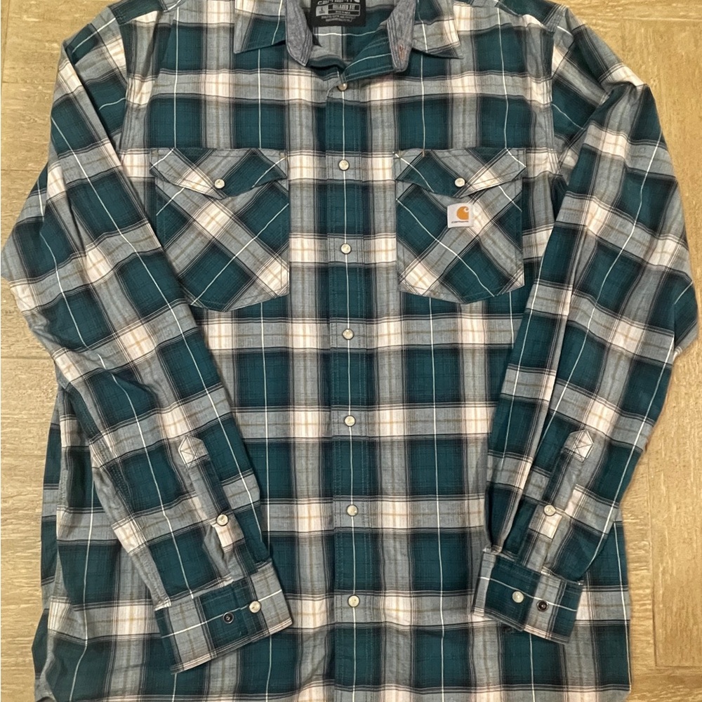 Carhartt Rugged Flex Men’s Western Pearl Snap Shirt